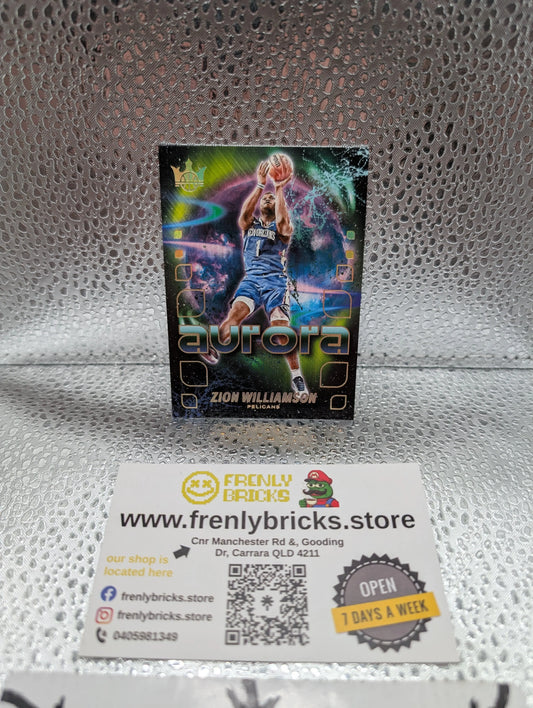 2024-25 Panini Court Kings Zion Williamson Aurora Case Hit SSSP! Pelicans #27 FRENLY BRICKS - Open 7 Days