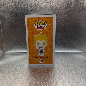 FUNKO Pop Vinyl Super Saiyan Vegeta #154 FRENLY BRICKS - Open 7 Days