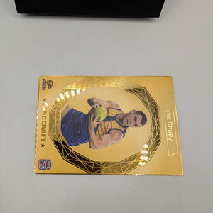 Luke Shuey 24k Gold Card Craft 2025 Teamcoach AFL Footy Card West Coast Eagles