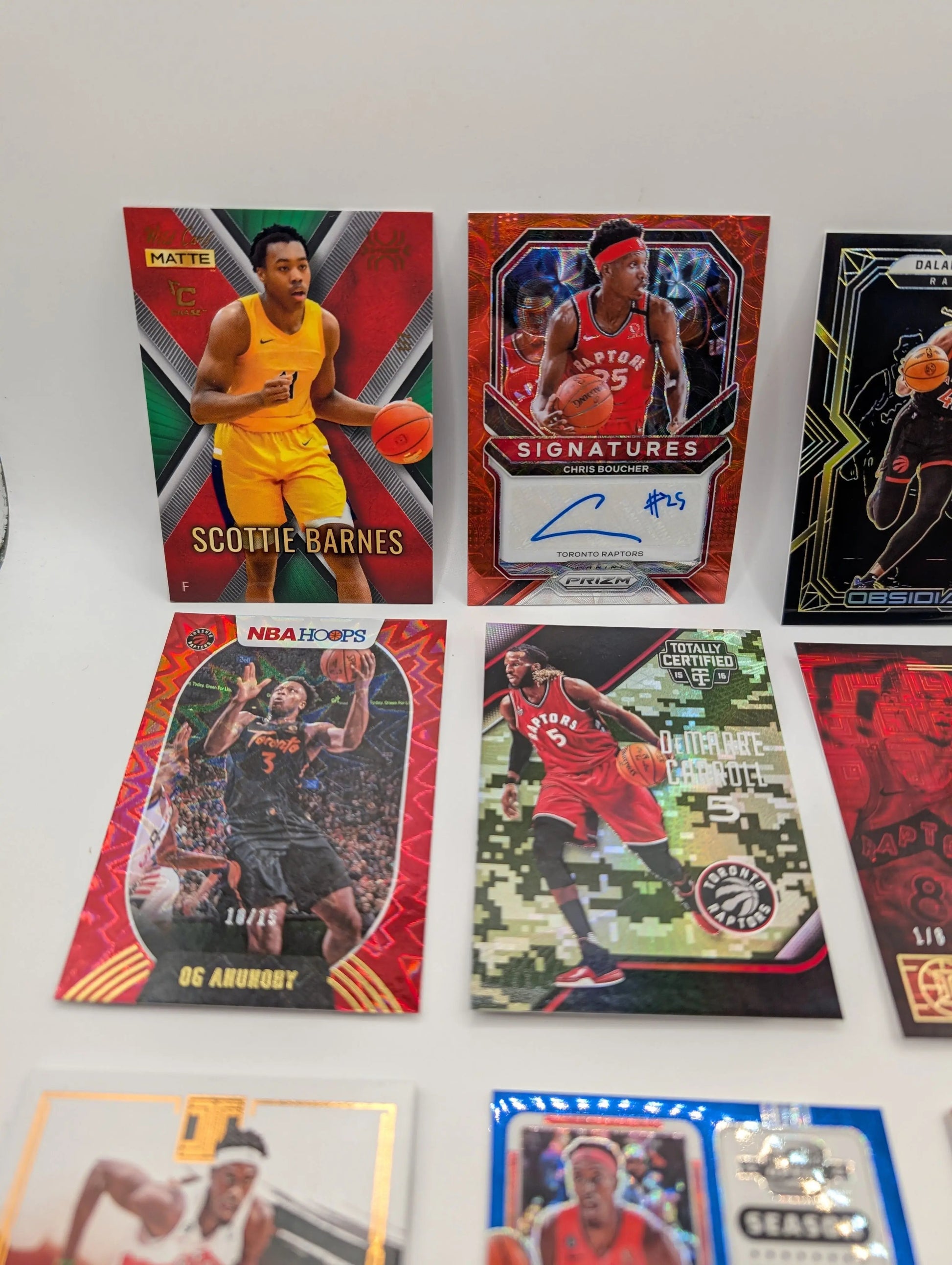 Toronto Raptors NBA Basketball Card Lot, Rookies, Patch, Auto, Scottie Barnes FRENLY BRICKS - Open 7 Days