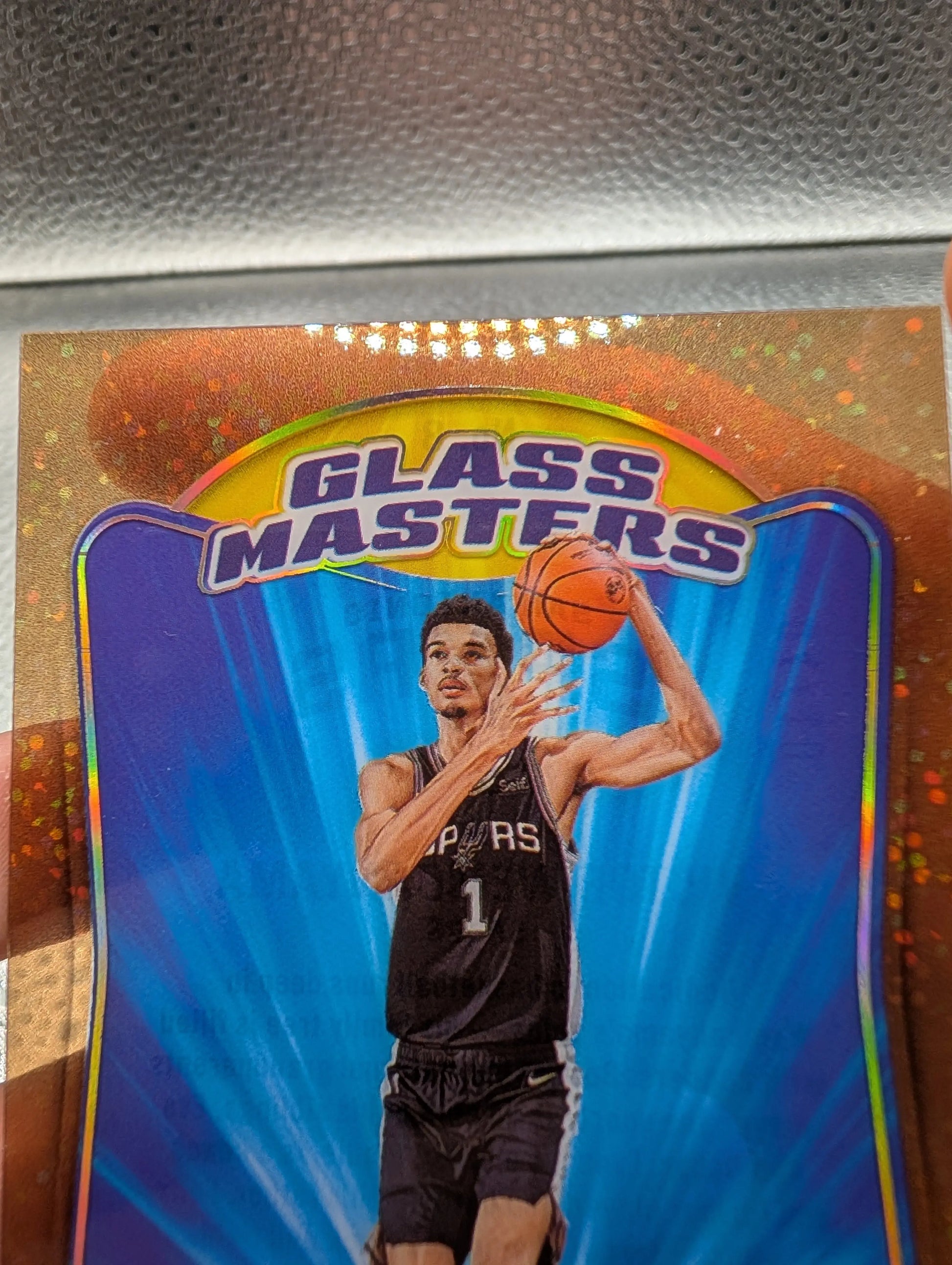 Victor Wembanyama 04/10 Glass Masters Panini Elite FRENLY BRICKS - Open 7 Days