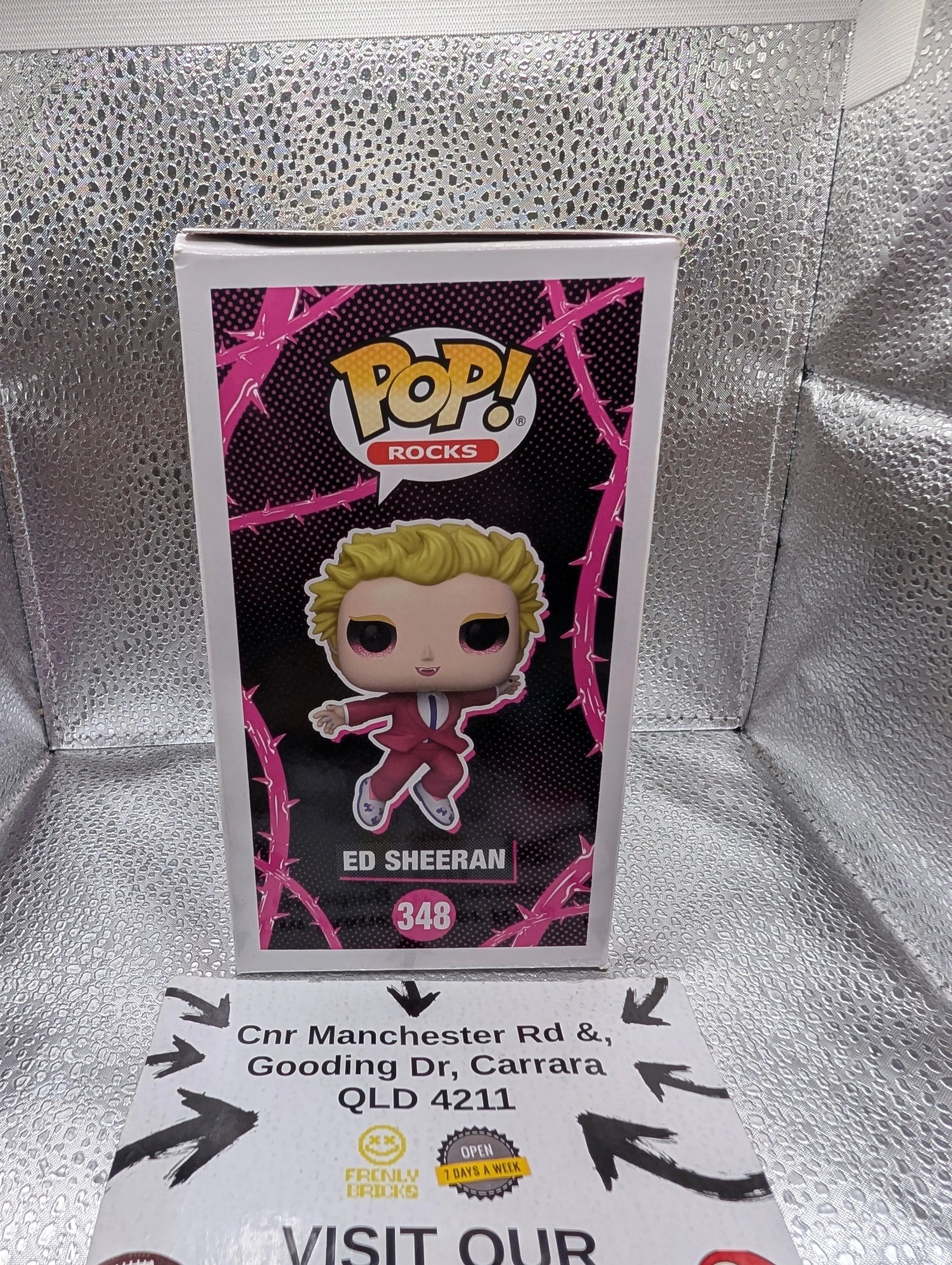 Funko POP! Rocks: Ed Sheeran - Bad Habits - 348 FRENLY BRICKS - Open 7 Days