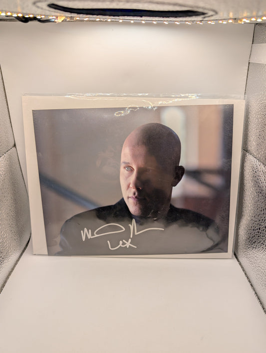 MICHAEL ROSENBAUM Signed SMALLVILLE Lex Luthor Authentic Auto Supanova FRENLY BRICKS - Open 7 Days
