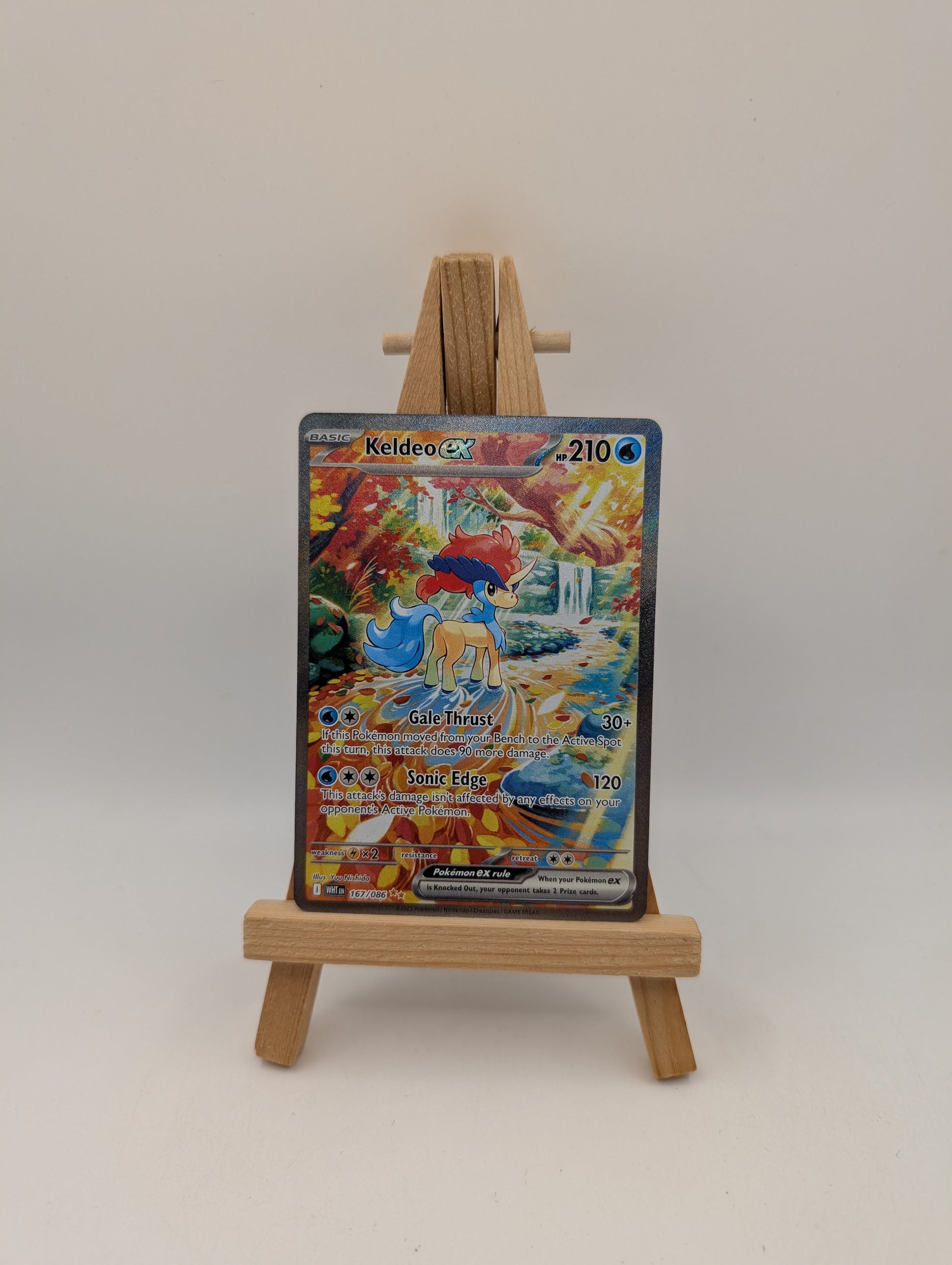 KELDEO EX - #167/086- NM - SIR - WHITE FLARE - POKEMON ENGLISH FRENLY BRICKS - Open 7 Days