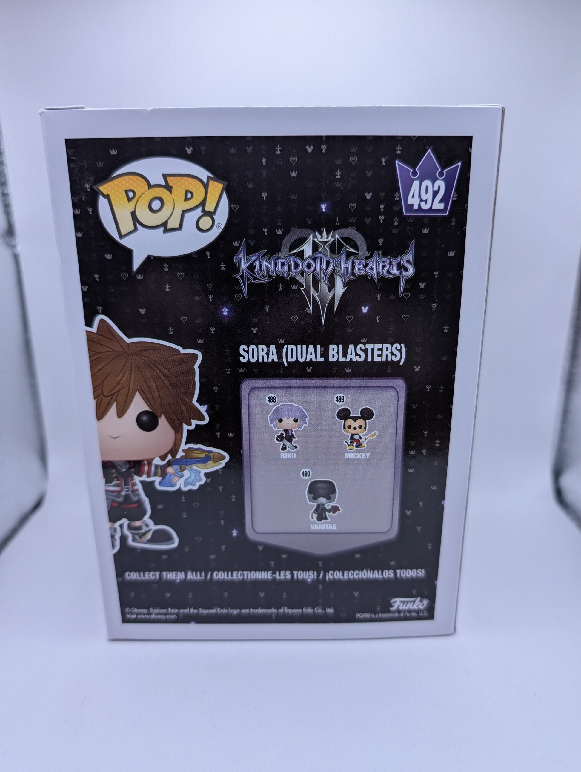 Kingdom Hearts III - Sora with Dual Blasters Pop! Vinyl Figure #492 FRENLY BRICKS - Open 7 Days