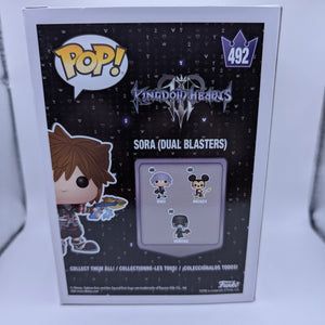 Kingdom Hearts III - Sora with Dual Blasters Pop! Vinyl Figure #492 FRENLY BRICKS - Open 7 Days