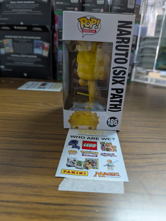 FUNKO Pop Vinyl Naruto (Six Path) #186 FRENLY BRICKS - Open 7 Days