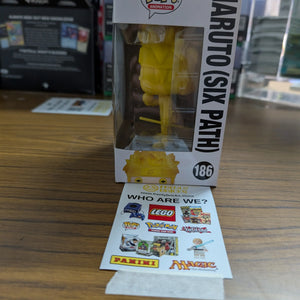 FUNKO Pop Vinyl Naruto (Six Path) #186 FRENLY BRICKS - Open 7 Days