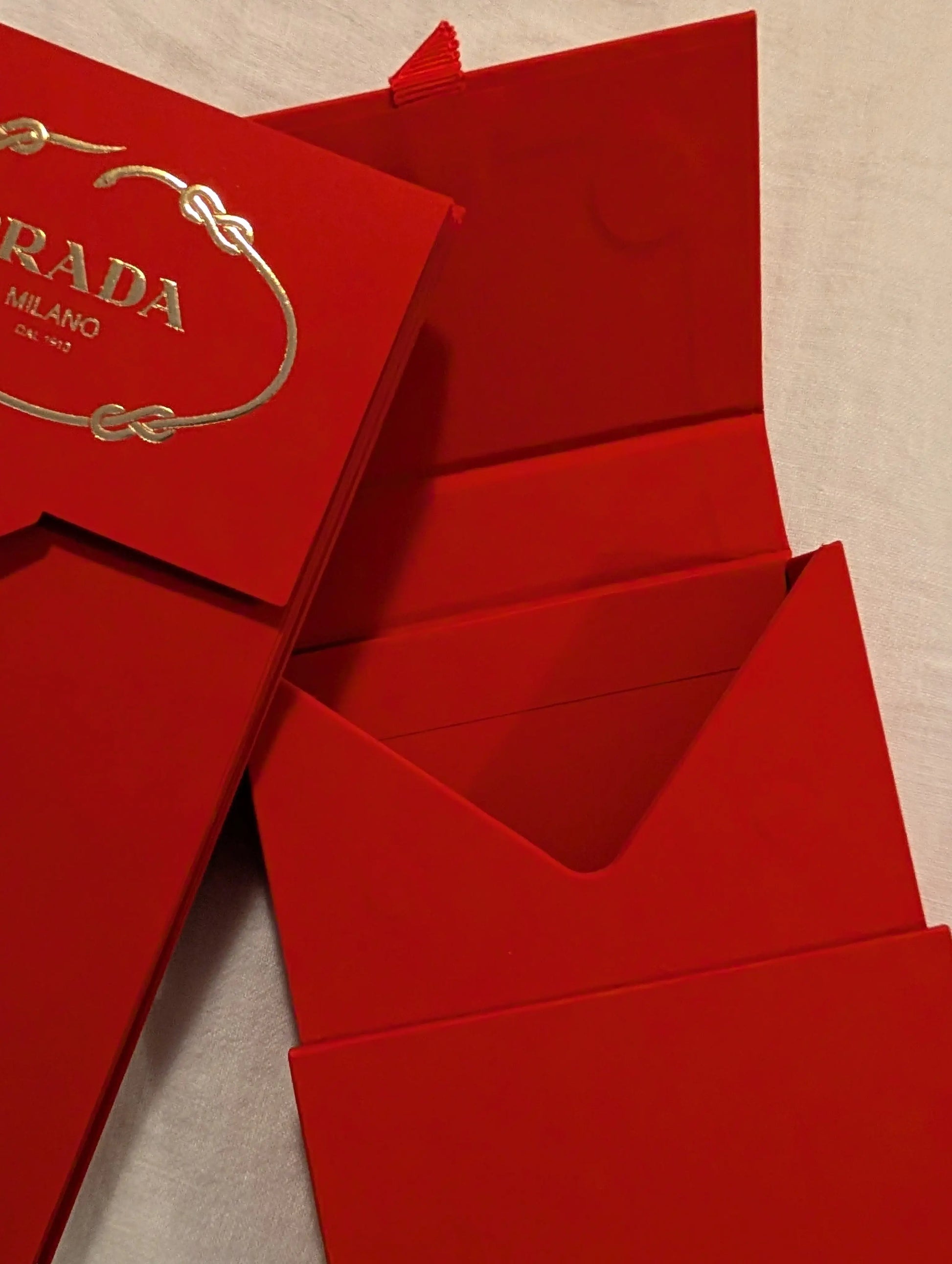 Prada CNY CHINESE new year stock envelope Customer Gift 8x Envelope+ holder FRENLY BRICKS - Open 7 Days