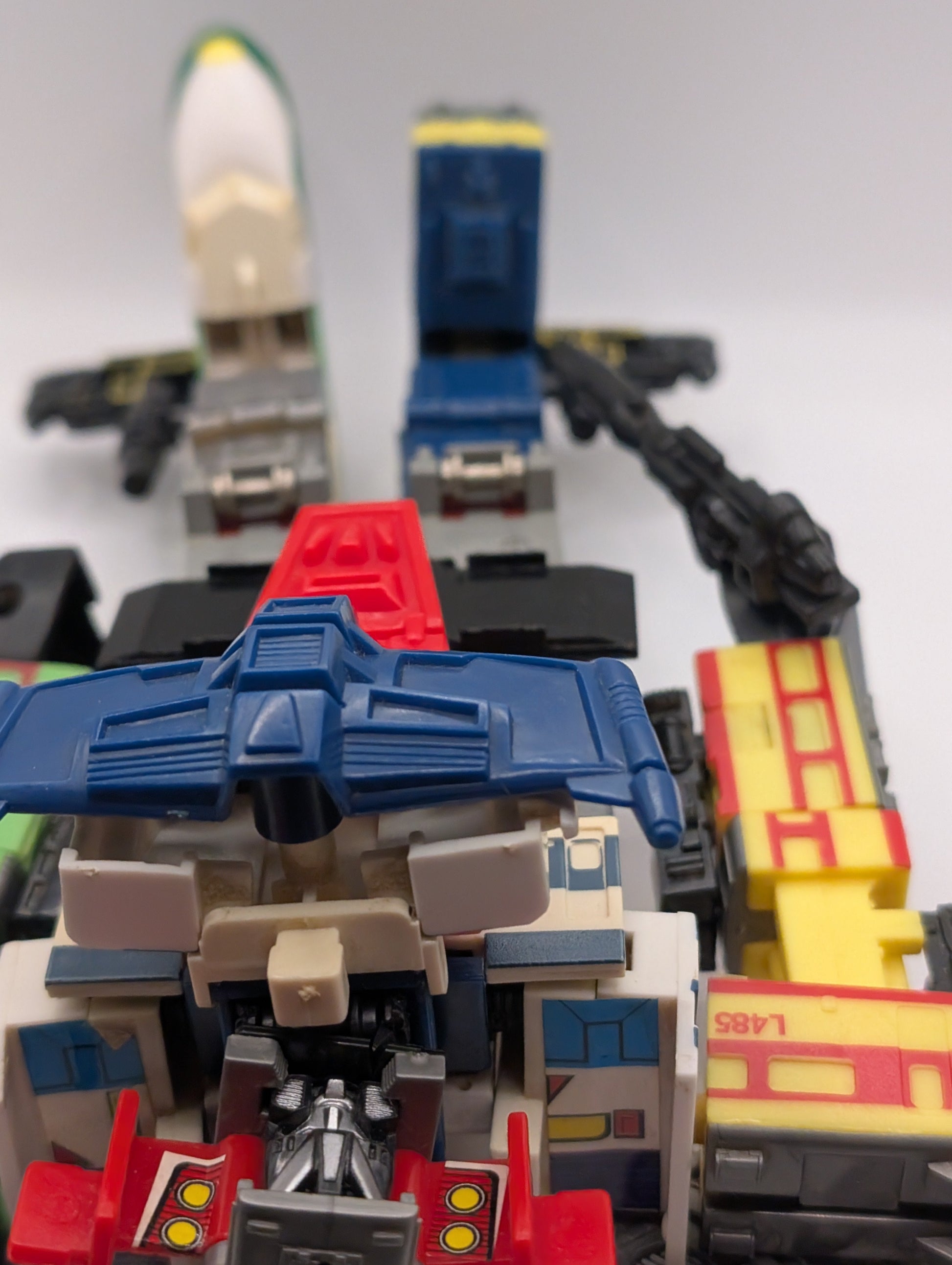 Transformers G1 RAIDEN trainbot bootleg ko figure Complete FRENLY BRICKS - Open 7 Days