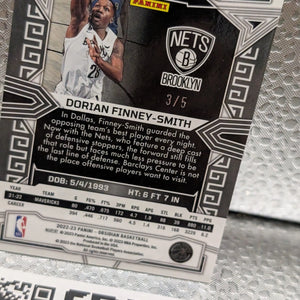 2022-23 Panini Obsidian Electric Etch Red /5 Dorian Finney-Smith #77 Nets SP FRENLY BRICKS - Open 7 Days