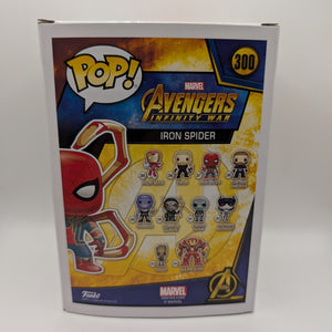Funko Pop! - Iron Spider #300  - Marvel Avengers: Infinity War FRENLY BRICKS - Open 7 Days