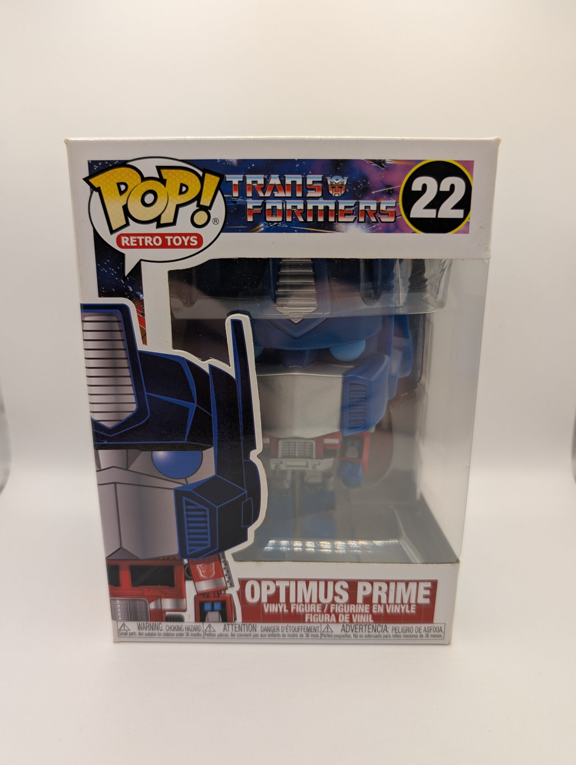 Pop Vinyl Figure - Pop Retro Toys - Transformers - Optimus Prime - # 22 FRENLY BRICKS - Open 7 Days