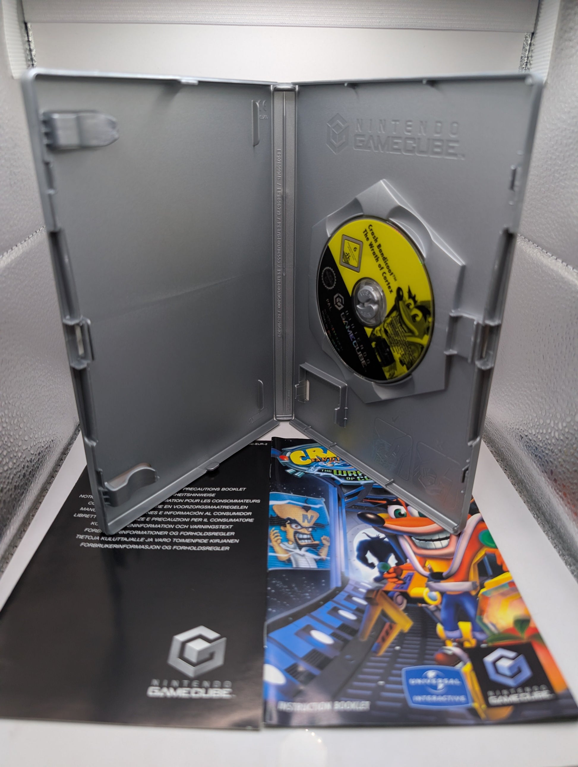 Crash Bandicoot The Wrath Of Cortex GameCube Nintendo - Complete Players Choice FRENLY BRICKS - Open 7 Days