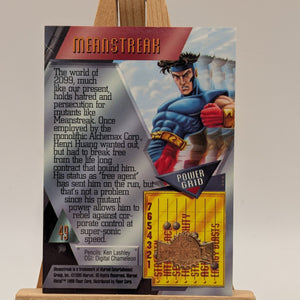 2020 2021 Upper Deck Marvel Metal Universe X-Men 1995 Buyback MEANSTREAK /10 FRENLY BRICKS - Open 7 Days