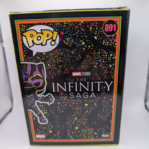 Funko Pop - Marvel Black Panther Black Light #891 Exclusive BlackLight FRENLY BRICKS - Open 7 Days