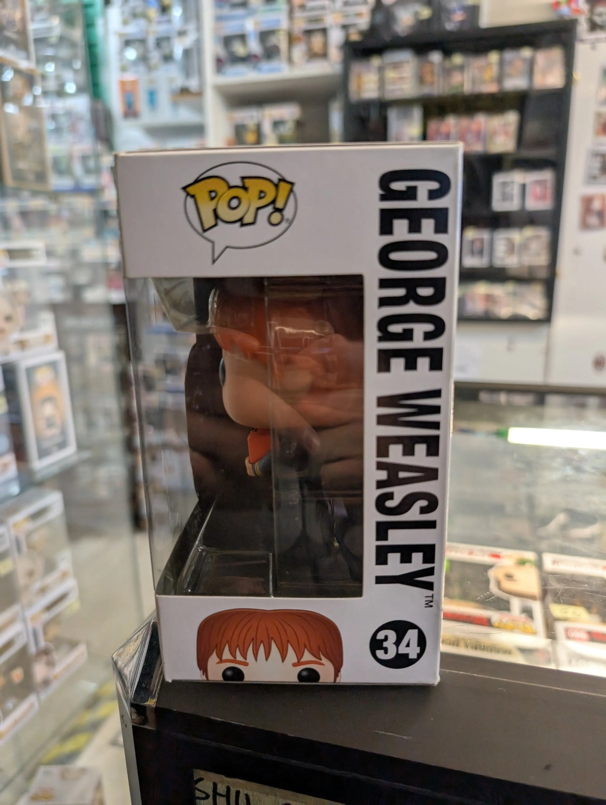 Funko Pop! Vinyl: Harry Potter - George Weasley #34 FRENLY BRICKS - Open 7 Days