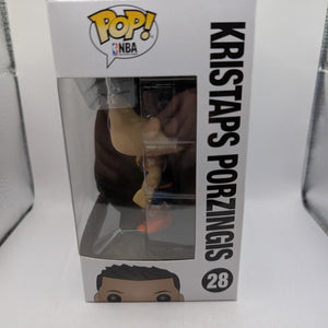 KRISTAPS PORZINGIS Pop Vinyl 28 FUNKO NBA NEW YORK KNICKS FRENLY BRICKS - Open 7 Days