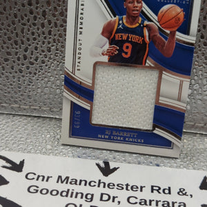 2022-23 Panini Immaculate RJ BARRETT NY KNICKS /99 Patch FRENLY BRICKS - Open 7 Days