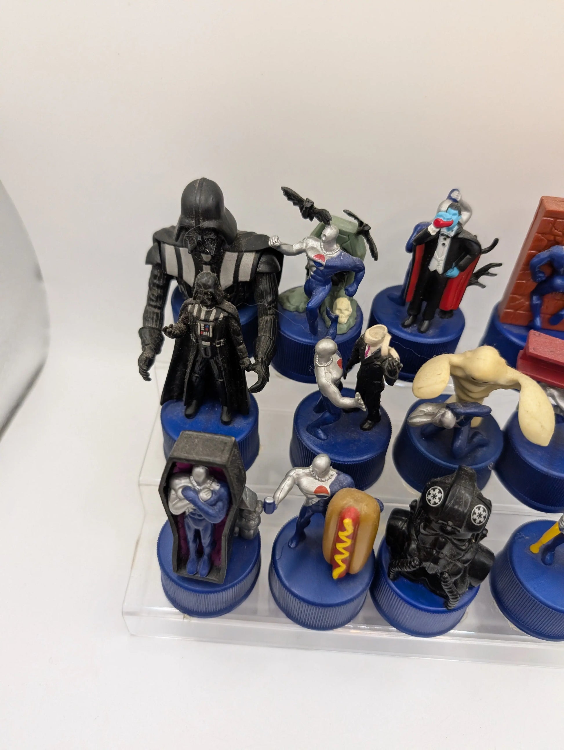 Pepsi Man Lot Figure Vintage FRENLY BRICKS - Open 7 Days