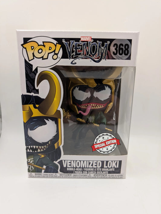 Funko Pop! Vinyl Marvel Venom Series #368 Venomized Loki FRENLY BRICKS - Open 7 Days
