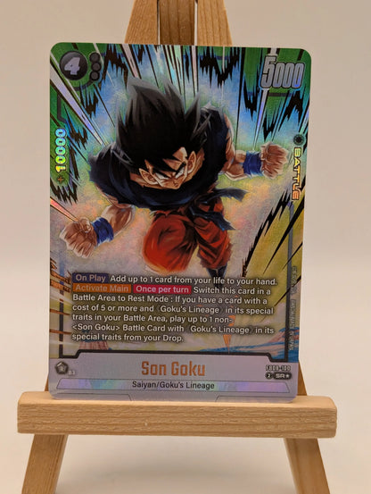 Son Goku - FB08-100 (Alternate Art) - Saiyan's Pride Dragon Ball Fusion World FRENLY BRICKS - Open 7 Days