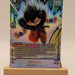 Son Goku - FB08-100 (Alternate Art) - Saiyan's Pride Dragon Ball Fusion World FRENLY BRICKS - Open 7 Days