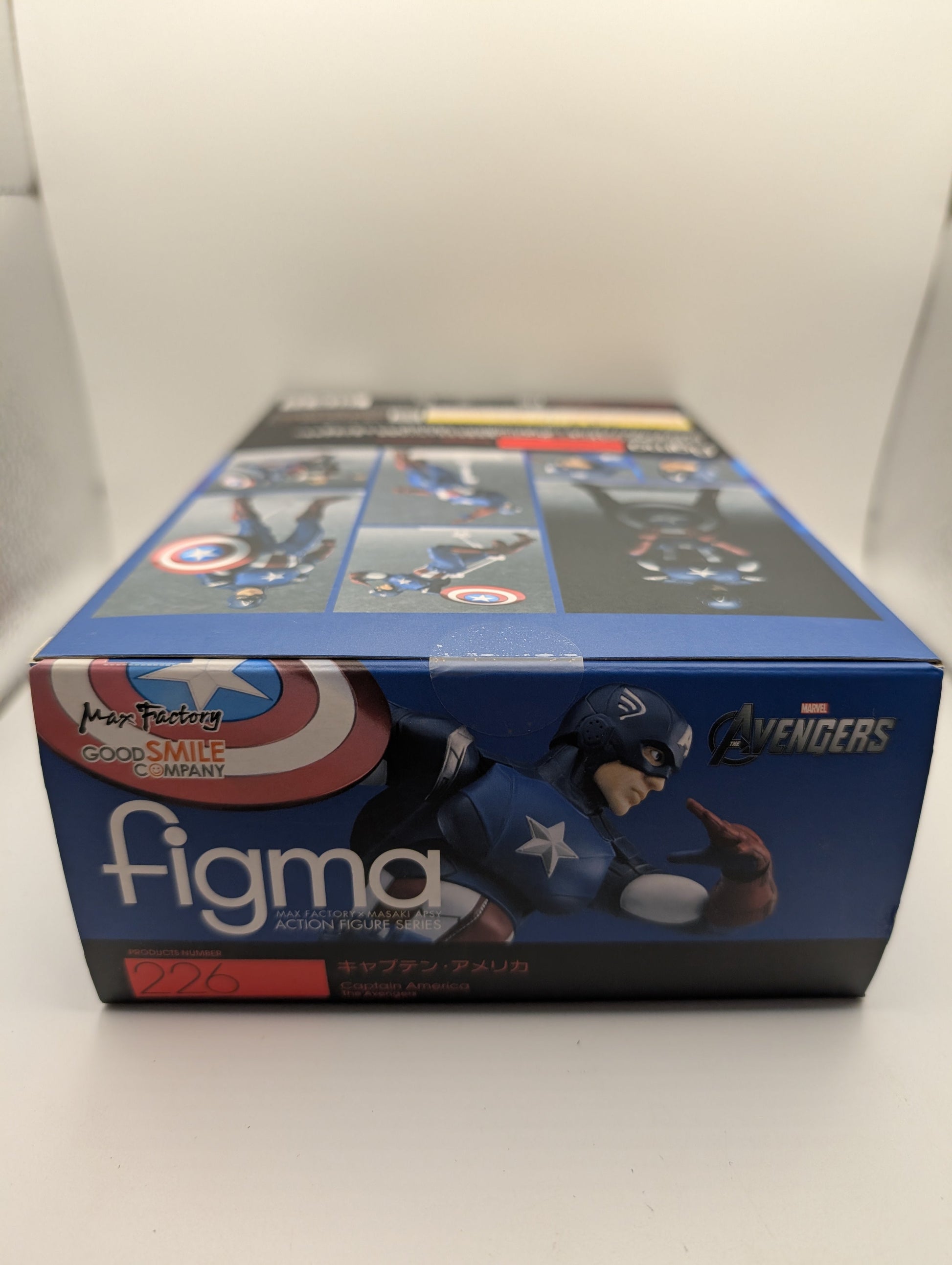 figma Avengers CAPTAIN AMERICA Action Figure Marvel FRENLY BRICKS - Open 7 Days