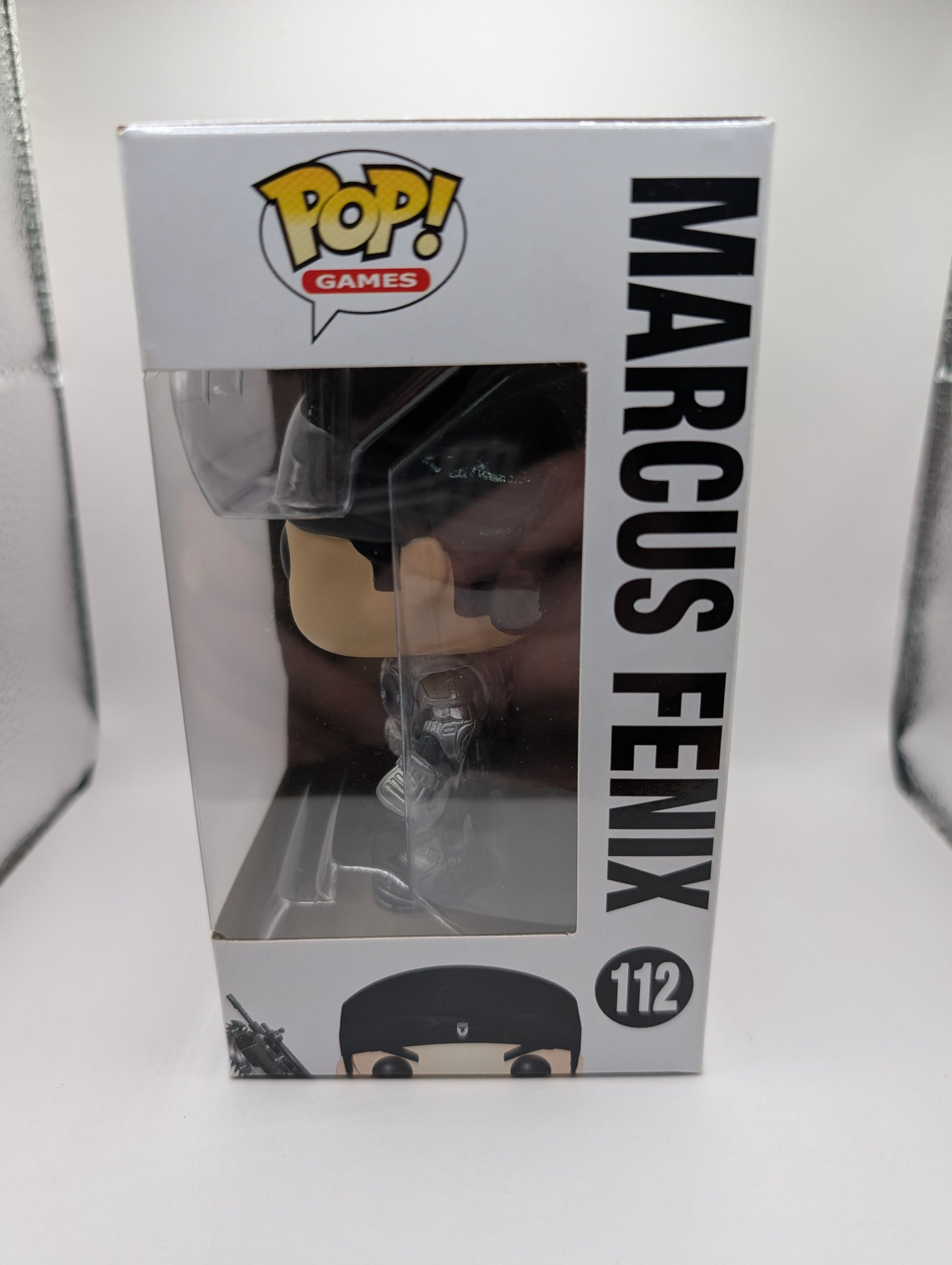 Gears of War Funko Pop Vinyl Figure - Marcus Fenix # 112 FRENLY BRICKS - Open 7 Days