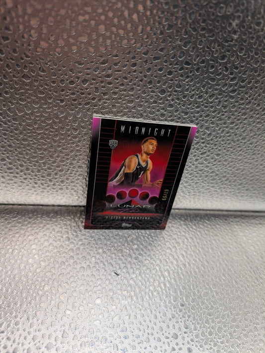 Victor Wembanyama Midnight Lunar Tide RC 67/99 Topps FRENLY BRICKS - Open 7 Days