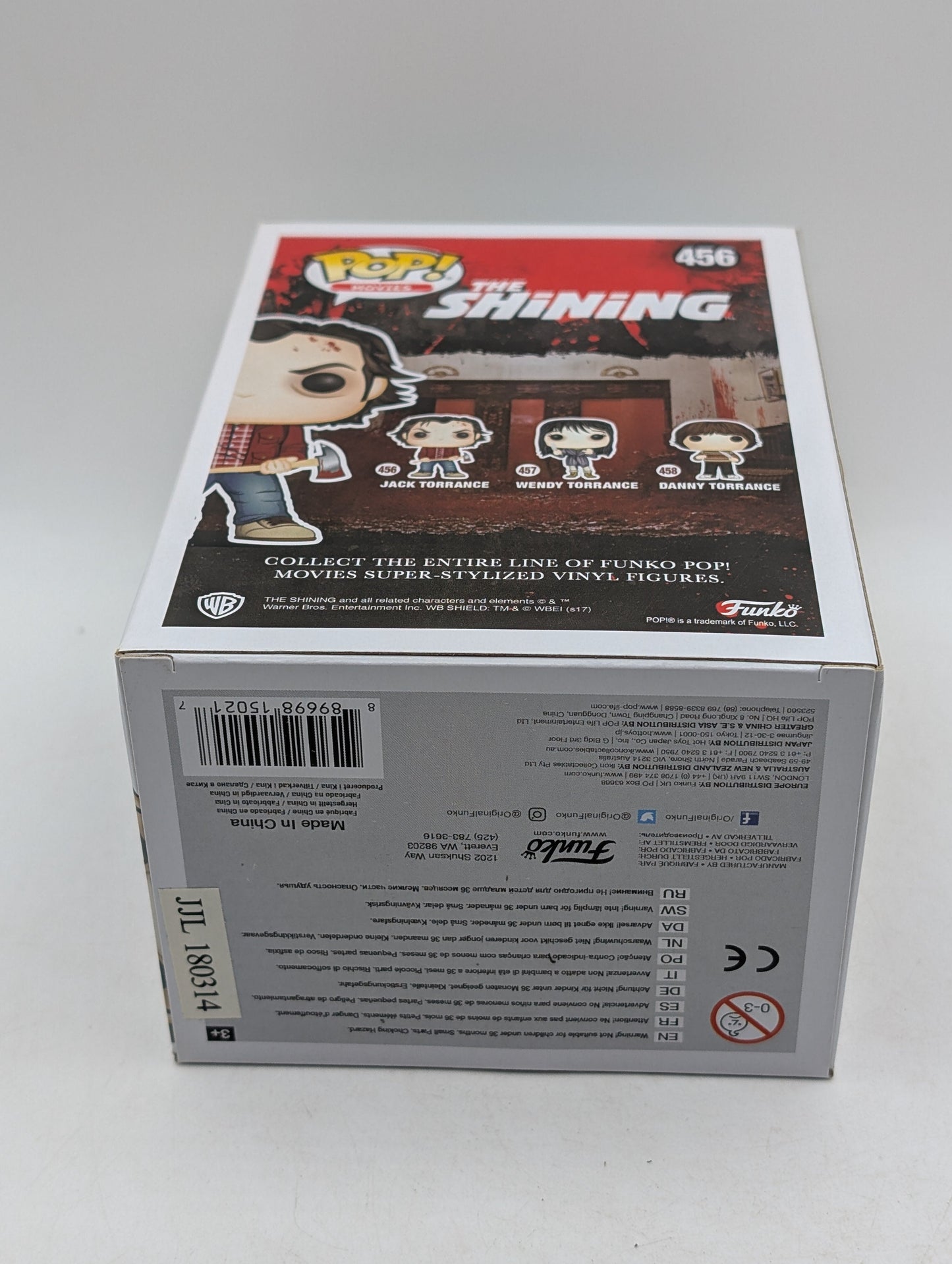 Funko Pop! Vinyl: The Shining - Jack Torrance (Chase) #456 FRENLY BRICKS - Open 7 Days