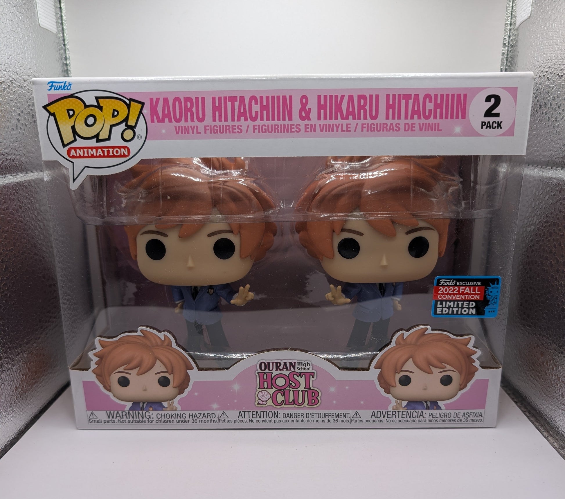 Ouran High School Host Club - Kaoru Hitachiin & Hikaru Hitachiin 2 Pack - Funko Pop! Vinyl - New FRENLY BRICKS - Open 7 Days