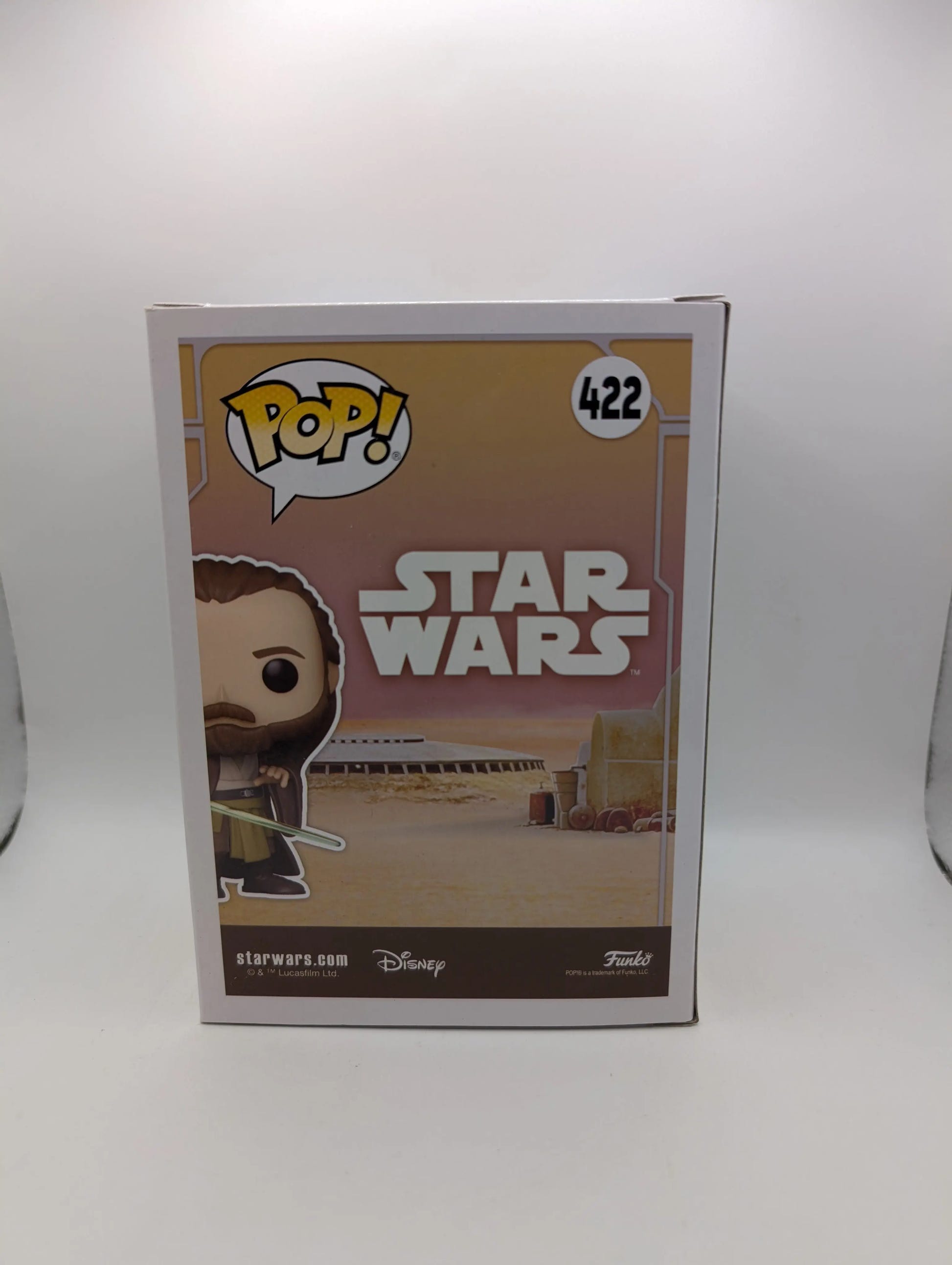 Qui-Gon Jinn Tatooine 422 STAR WARS FUNKO Pop Vinyl FRENLY BRICKS - Open 7 Days image 4