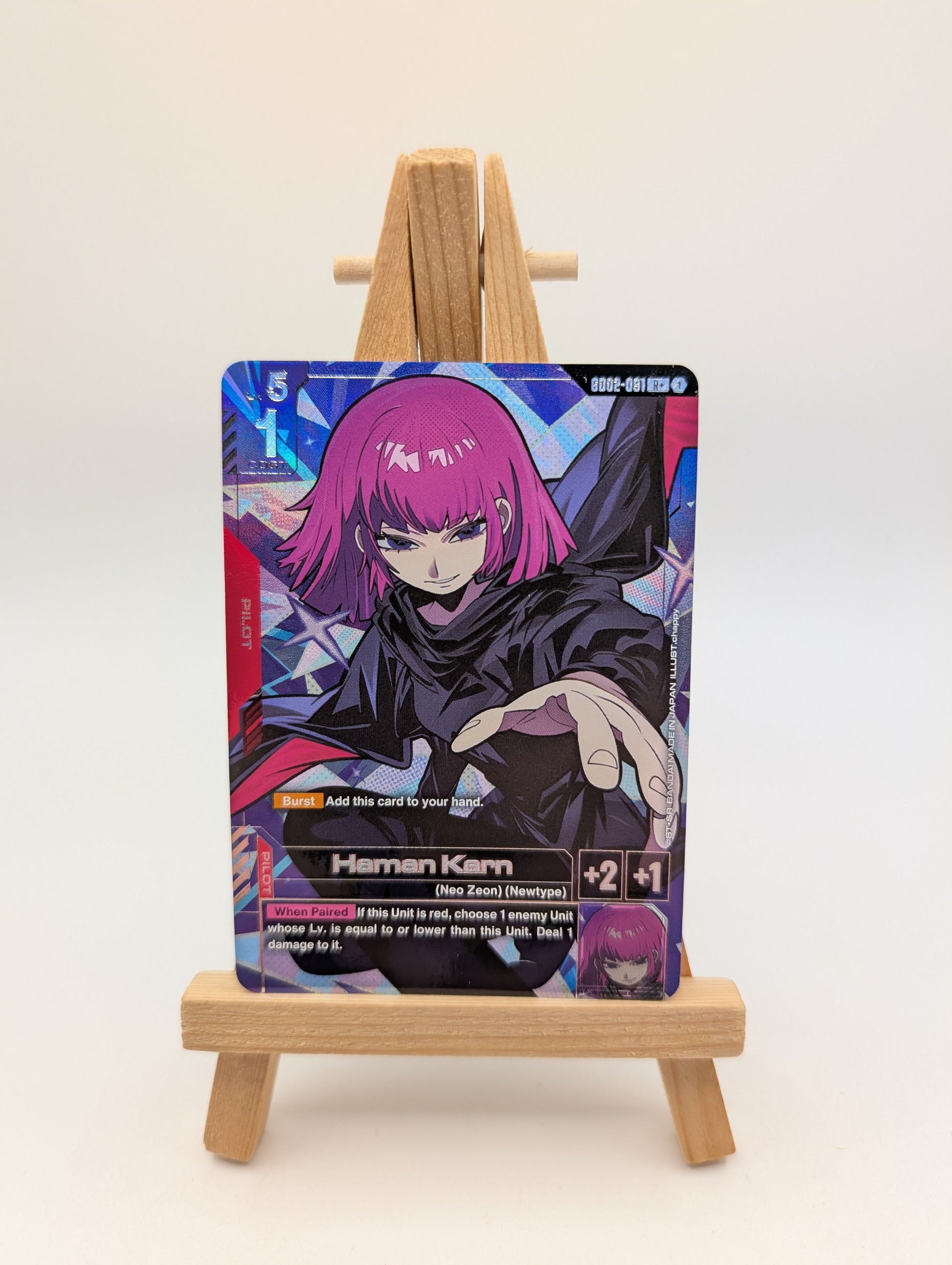 [ALT] GD02-091 Haman Karn R+ Gundam TCG Card Game Alternate Art Bandai FRENLY BRICKS - Open 7 Days