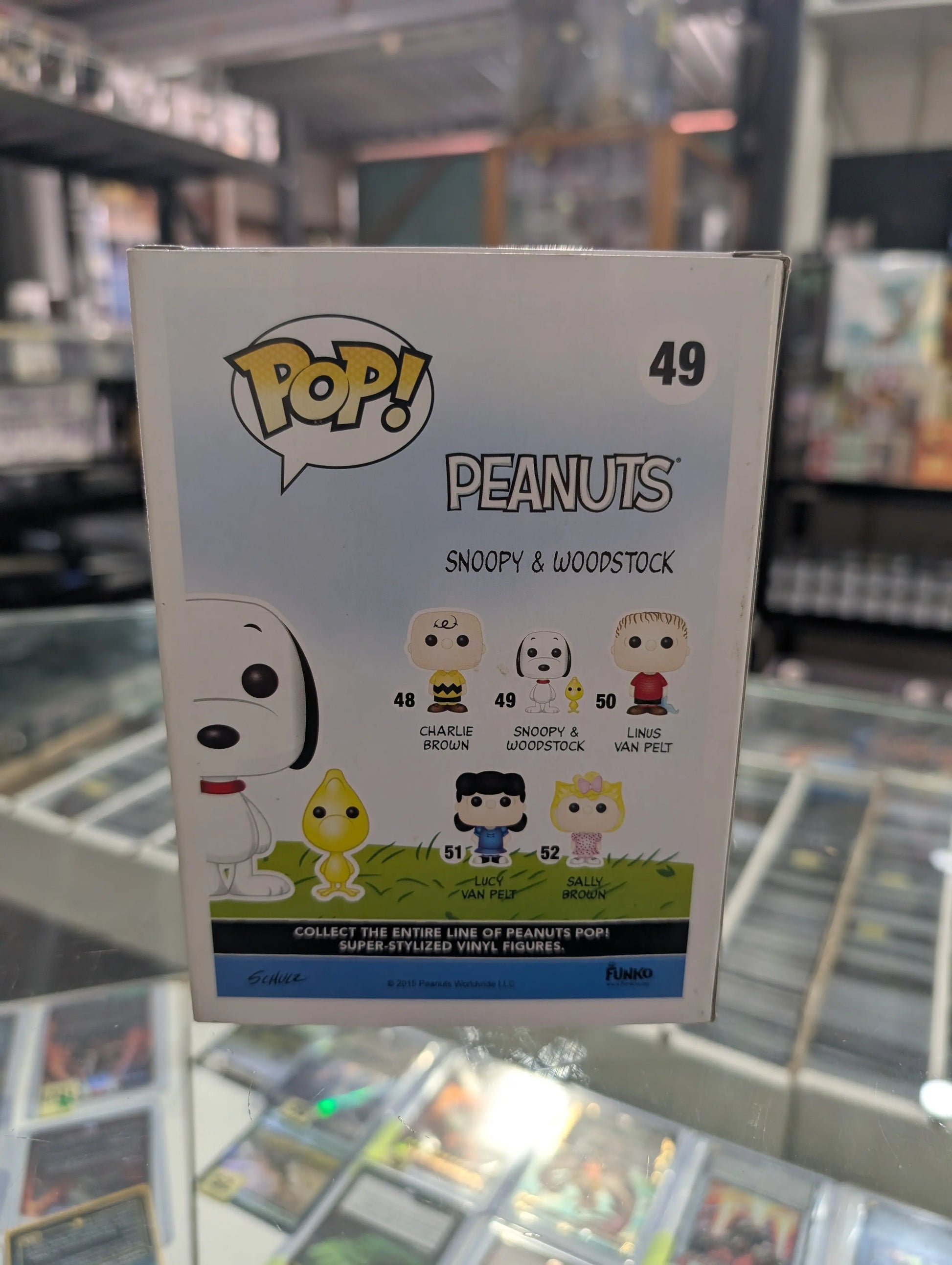 PEANUTS Snoopy & Woodstock (Flocked) EXCLUSIVE FUNKO Pop Vinyl Figure 49 FRENLY BRICKS - Open 7 Days