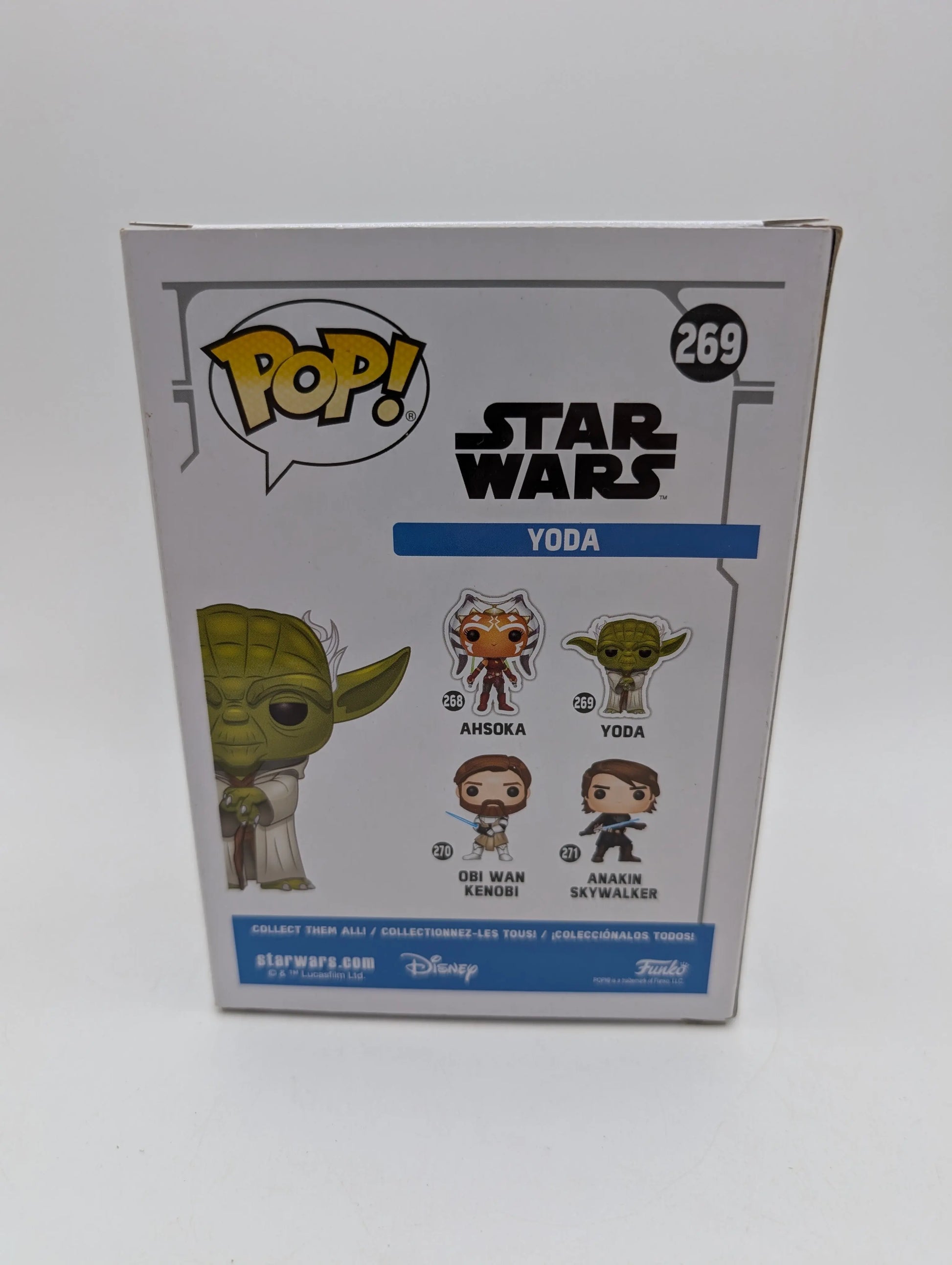 Funko Pop Vinyl Yoda #269 - Star Wars FRENLY BRICKS - Open 7 Days