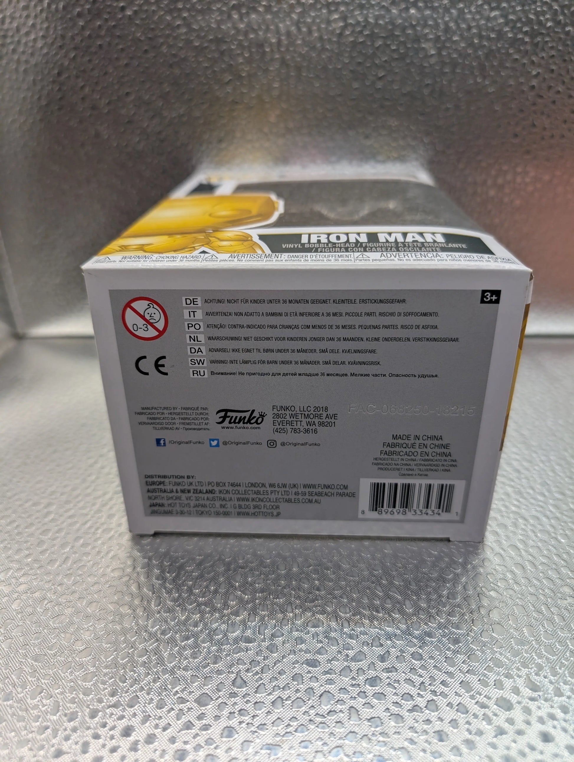 FUNKO Pop Vinyl Iron Man #375 FRENLY BRICKS - Open 7 Days