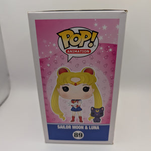 Sailor Moon & Luna (GLITTER) 89 ~ Funko Pop Vinyl ~ Animation FRENLY BRICKS - Open 7 Days