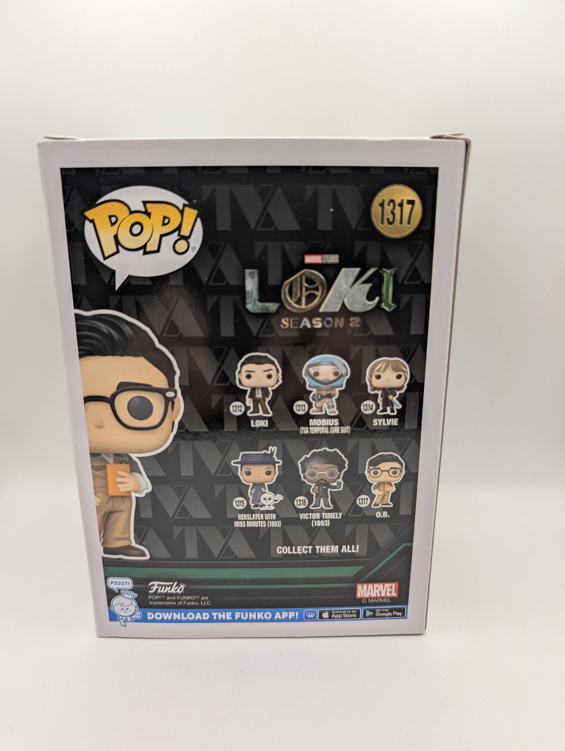 WB  FUNKO POP! MARVEL: Loki Season 2 - O.B. (Vinyl Figure) FRENLY BRICKS - Open 7 Days