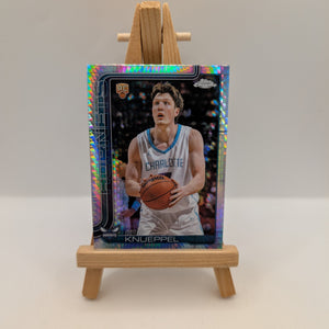 2025-26 Topps Chrome #254 Kon Knueppel Pulsar Refractor FRENLY BRICKS - Open 7 Days