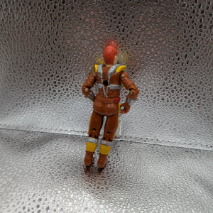 GI Joe Action Figure Charbroil RED EYE Variant 1988 FRENLY BRICKS - Open 7 Days