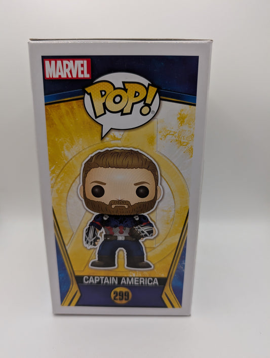 Captain America 299 ~ Marvel: Avengers - Infinity War ~ Funko Pop Vinyl FRENLY BRICKS - Open 7 Days