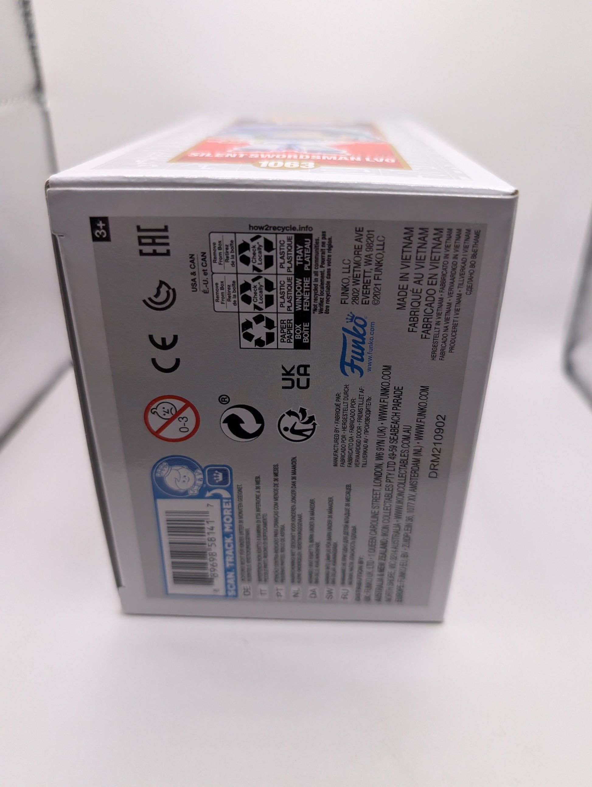 Funko Pop - Yu-Gi-Oh! - Silent Swordsman LVO #1063 Funko Exclusive FRENLY BRICKS - Open 7 Days