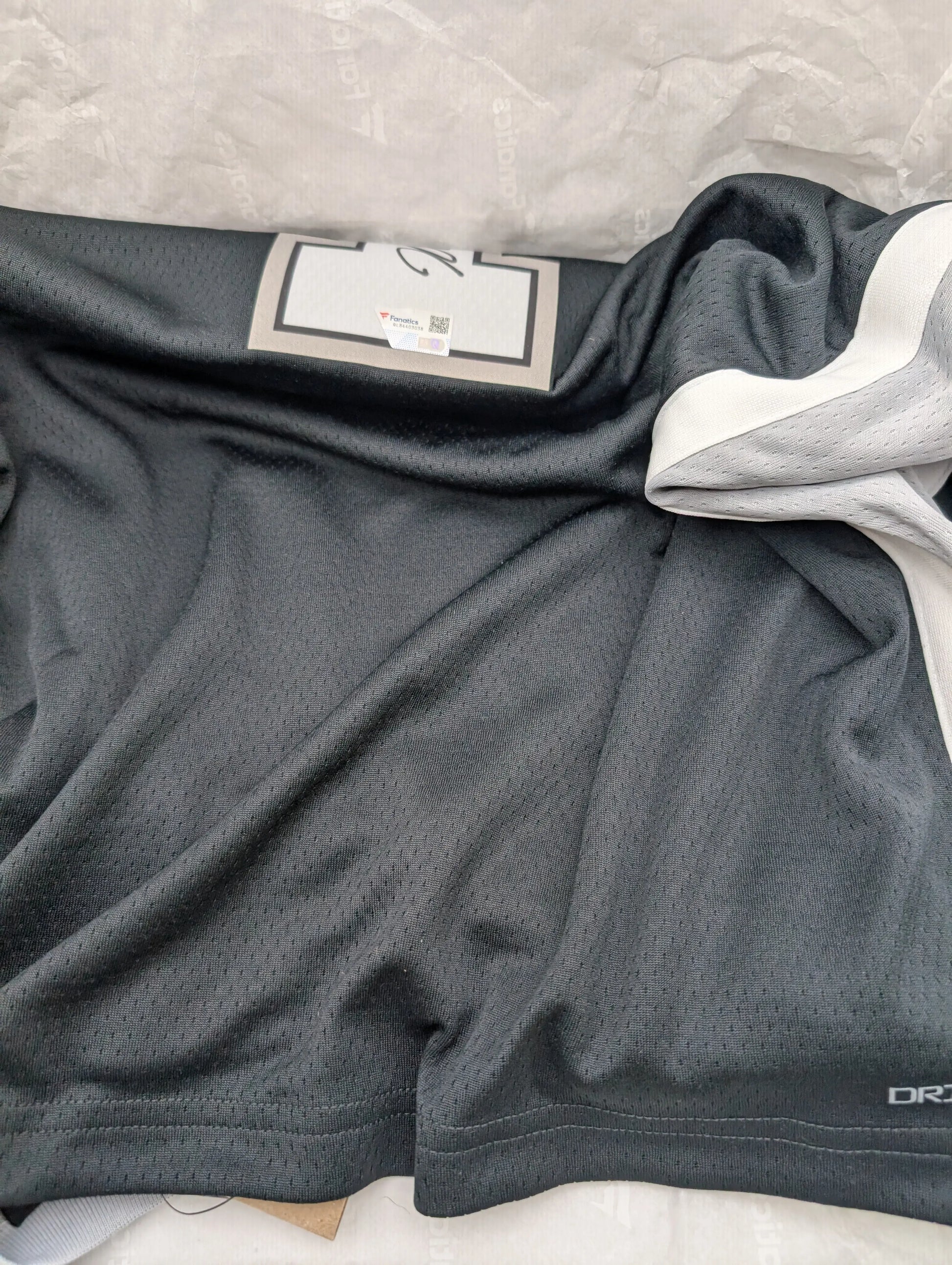 Victor Wembanyama Signed Nike Icon Jersey with 2023 #1 Pick Inscription Fanatics FRENLY BRICKS - Open 7 Days