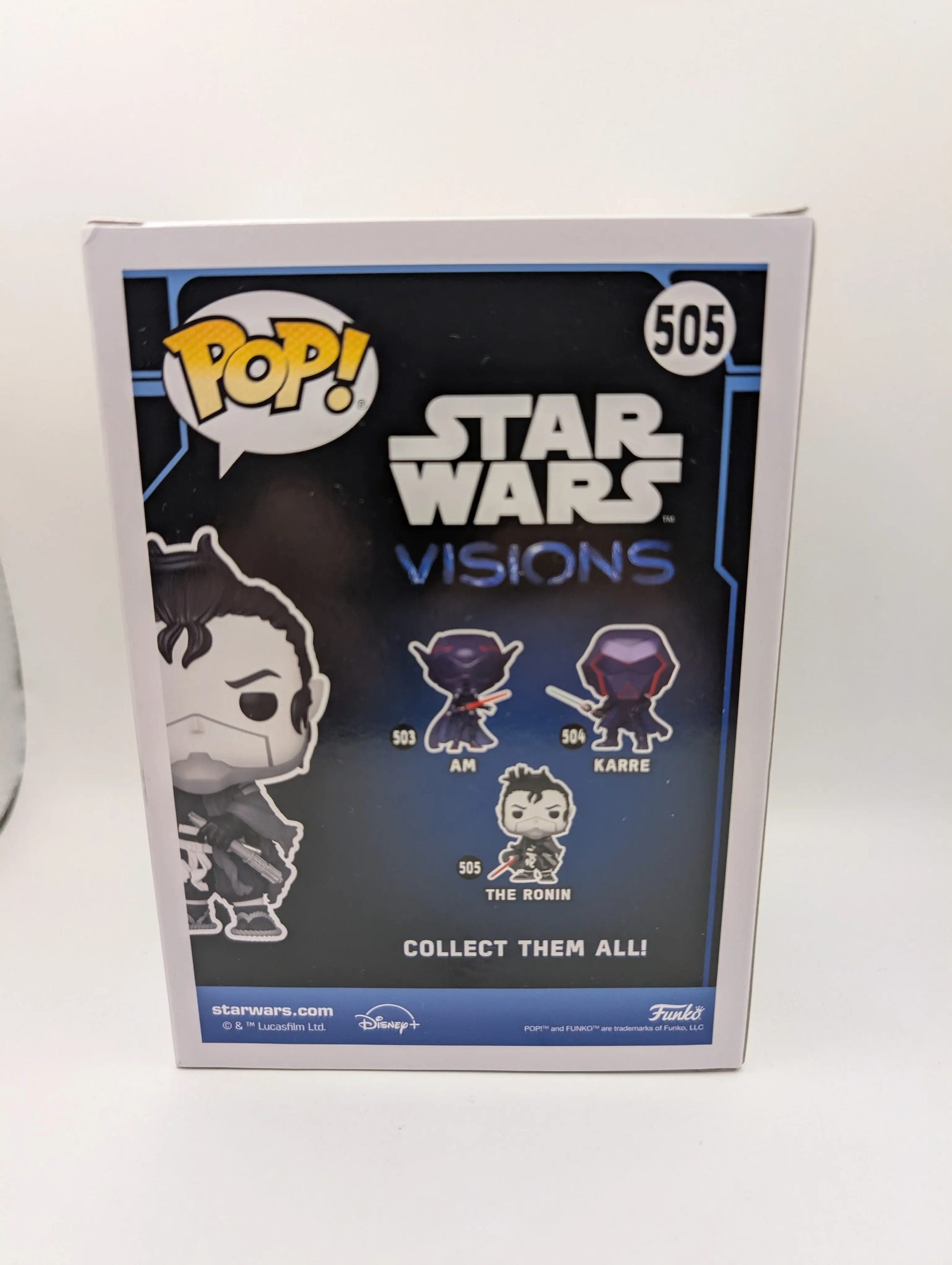 Funko POP! Star Wars Visions #505 The Ronin Bobble-Head Exclusive FRENLY BRICKS - Open 7 Days image 3
