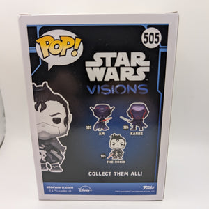 Funko POP! Star Wars Visions #505 The Ronin Bobble-Head Exclusive