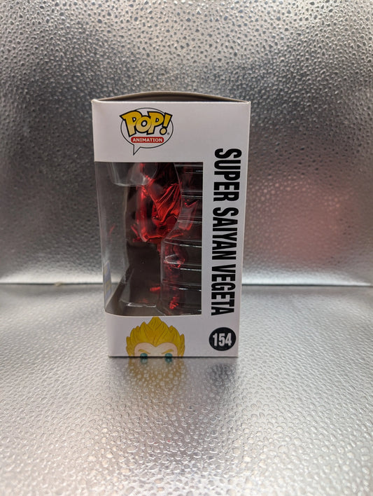 FUNKO Pop Vinyl Super Saiyan Vegeta #154 FRENLY BRICKS - Open 7 Days