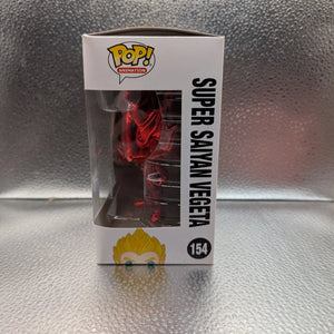 FUNKO Pop Vinyl Super Saiyan Vegeta #154 FRENLY BRICKS - Open 7 Days