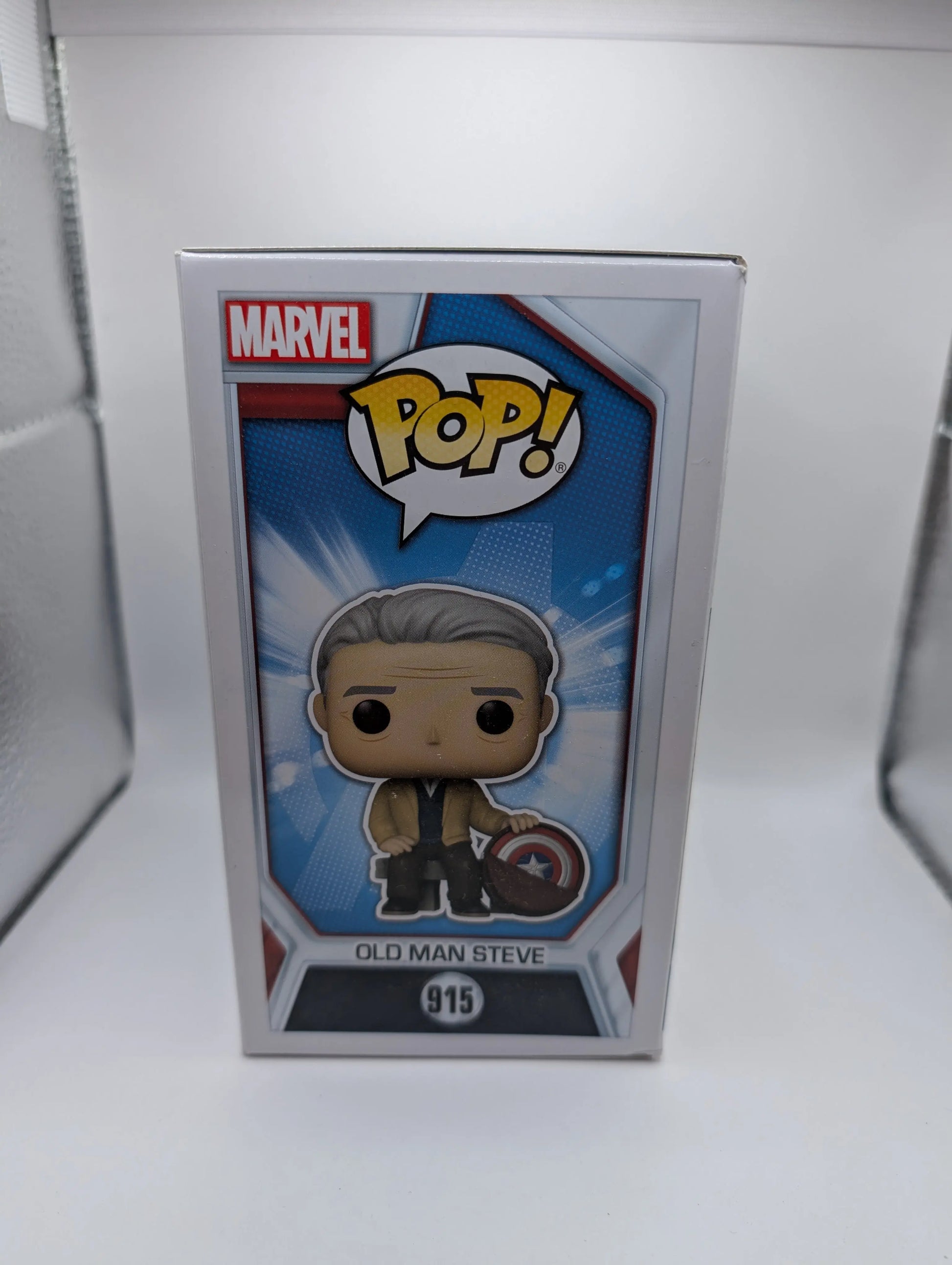 Old Man Steve Rogers Avengers Endgame Funko Pop! Vinyl #915 Special Edition FRENLY BRICKS - Open 7 Days
