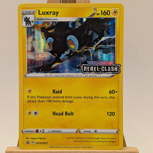 SWSH: Sword & Shield Promo Cards #SWSH023 Luxray FRENLY BRICKS - Open 7 Days